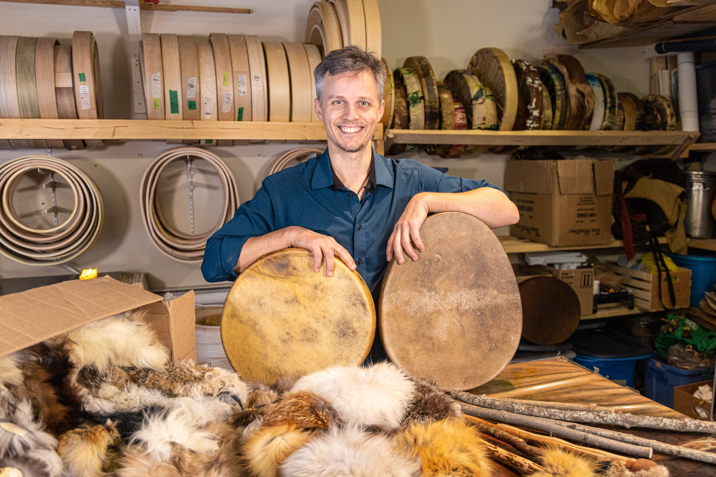 L'atelier de Sacha — Tambours Vivants